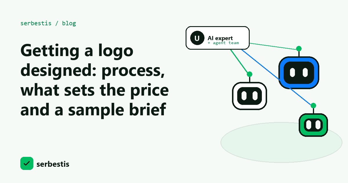 Cover image for the logo design guide