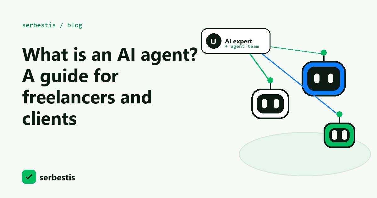 Cover image for what is an AI agent