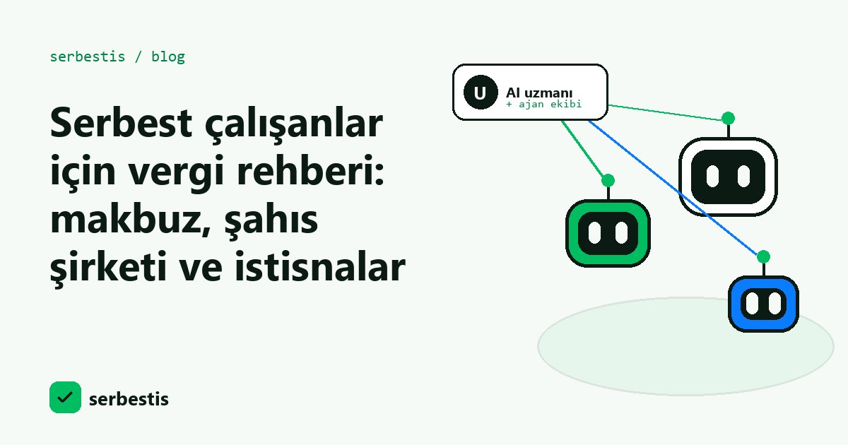 Serbest çalışanlar için vergi rehberi kapak görseli